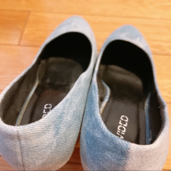 [H&M] COMFY DENIM HEELS - SIZE 6 - Picture 7 of 8
